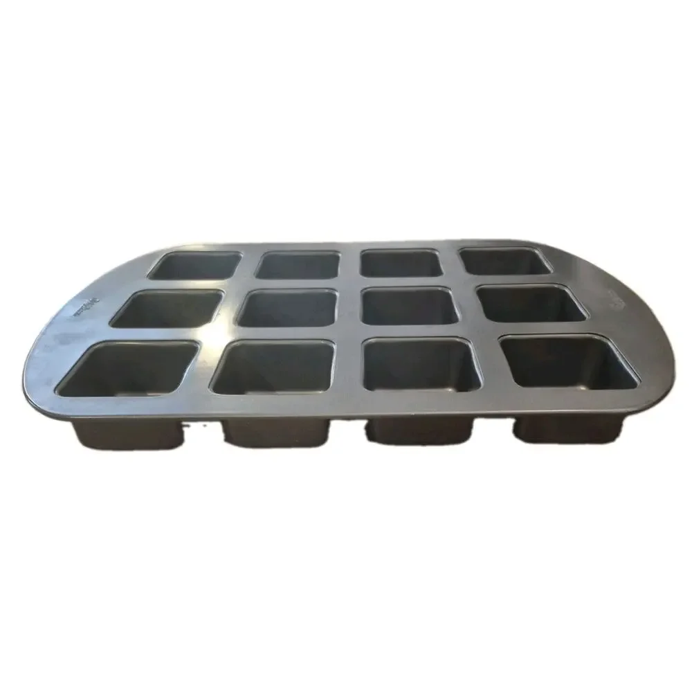 Wilton Ultra Brownie Cake Pan Non-Stick Bakeware Twelve-Cavity 2.5